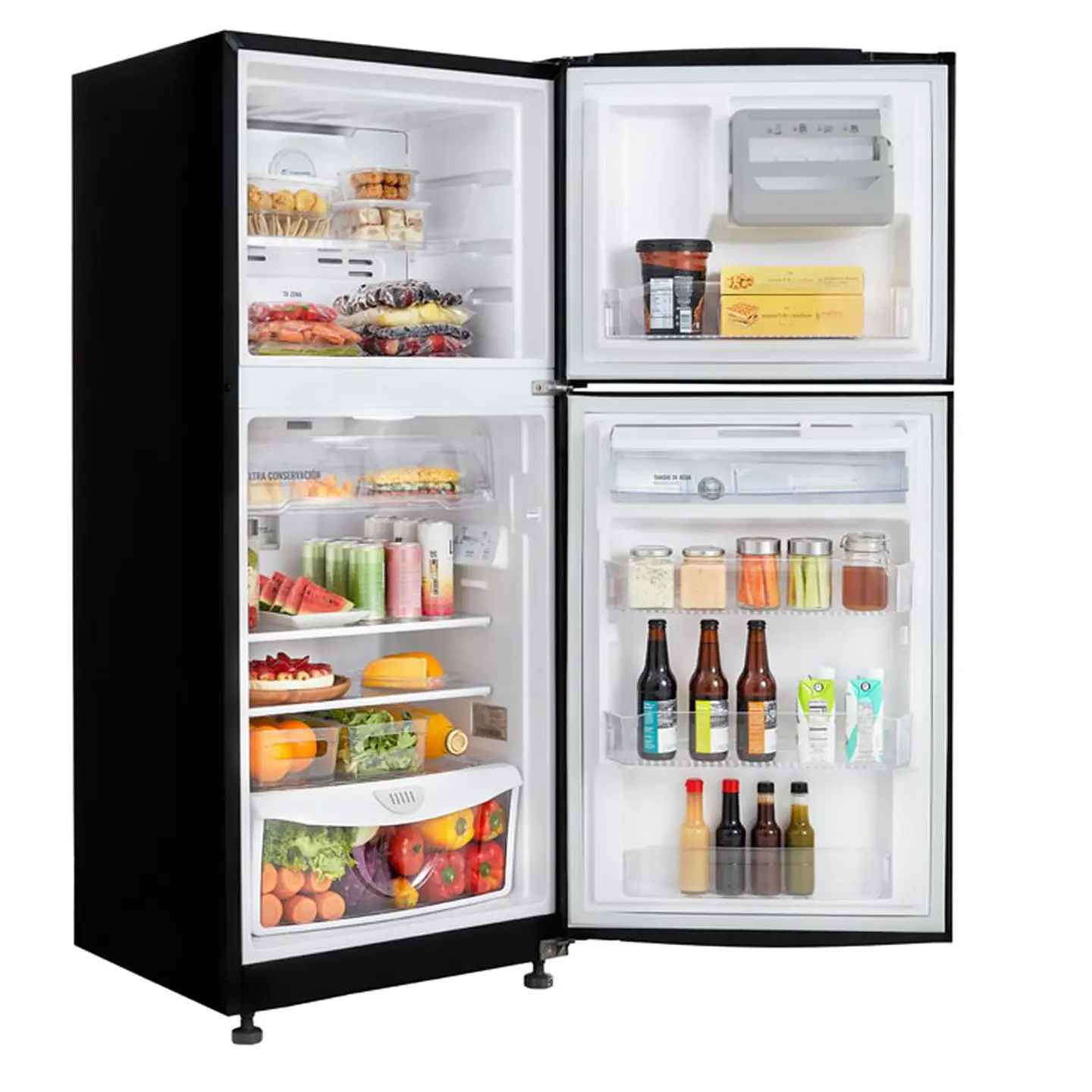 Nevera HACEB No Frost Congelador Superior 243 Lt Plomo 9002966 Gris Plomo 7