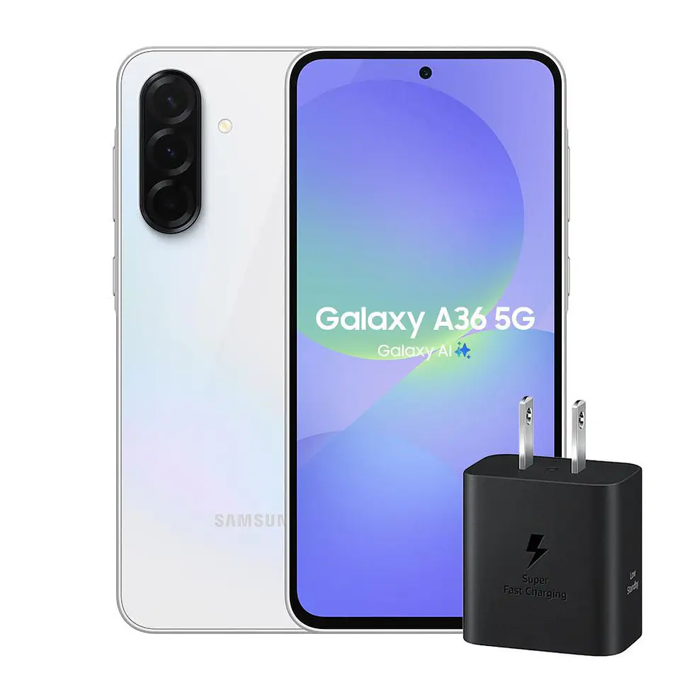 Celular SAMSUNG Galaxy A36 5G 256 GB 8 GB RAM Gris + Cargador 1