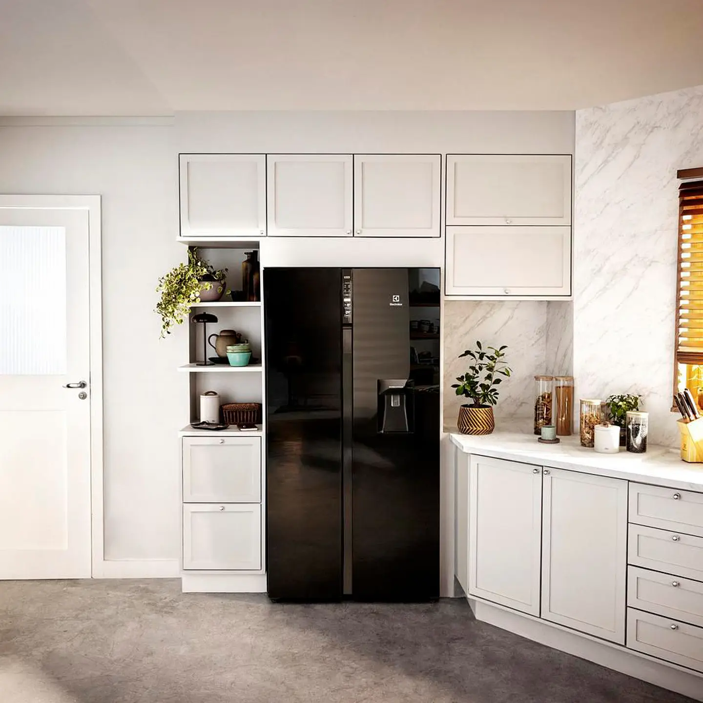 Nevecon ELECTROLUX Side By Side 522 Litros ERSB54N3WXB Black 7
