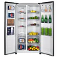 Nevecon MABE Side By Side 480lt MSL480LPLPS0 Black steel - Miniatura 6