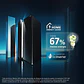 Nevecon MABE Side By Side 480lt MSL480LPLPS0 Black steel - Miniatura 7