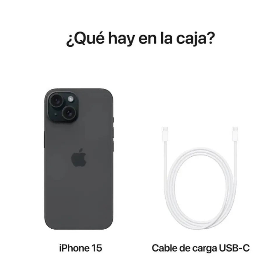 Iphone 15 128Gb 6Gb Negro 4