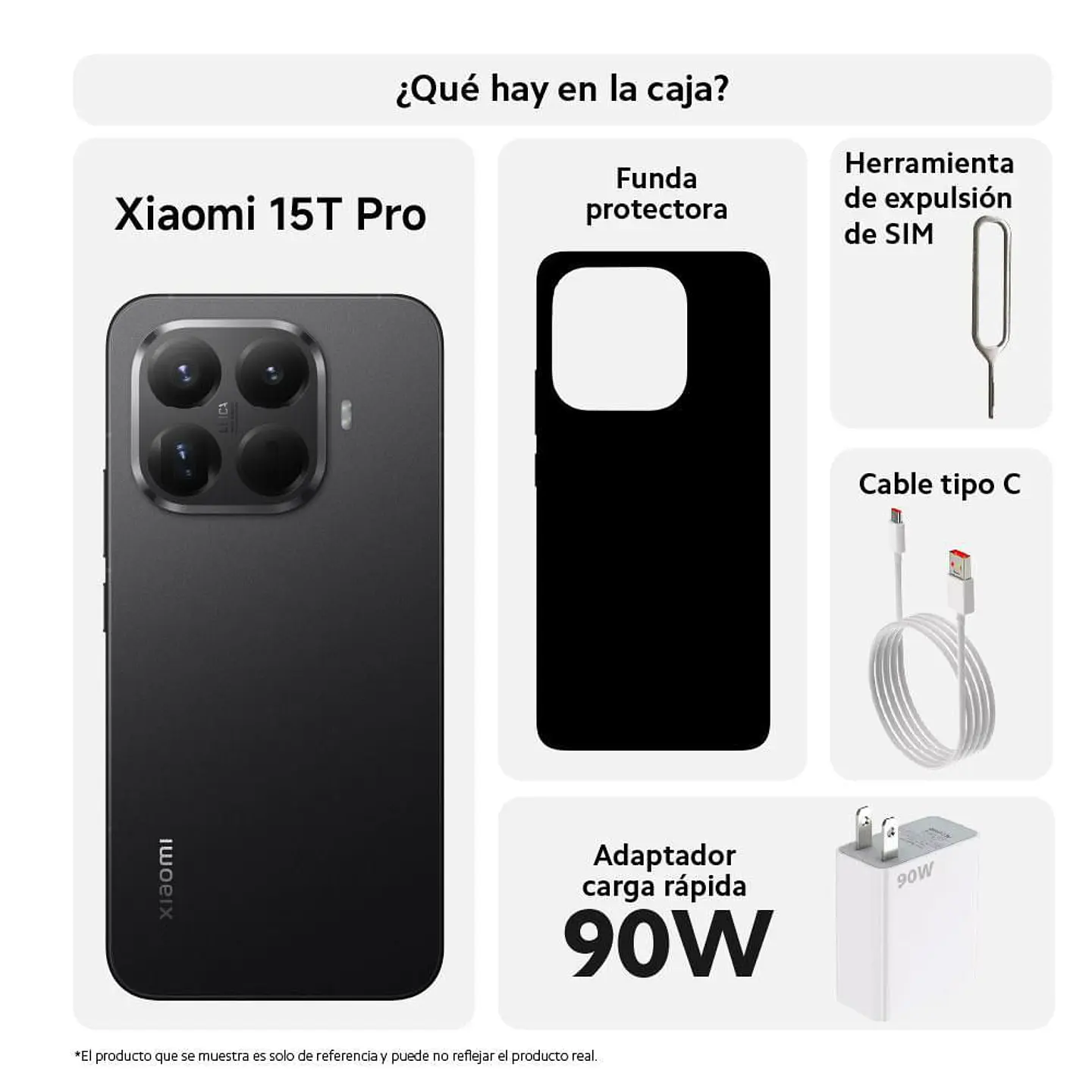 Celular XIAOMI 15T PRO 5G 512 GB 12 GB RAM Negro + Redmi Pad 2 6