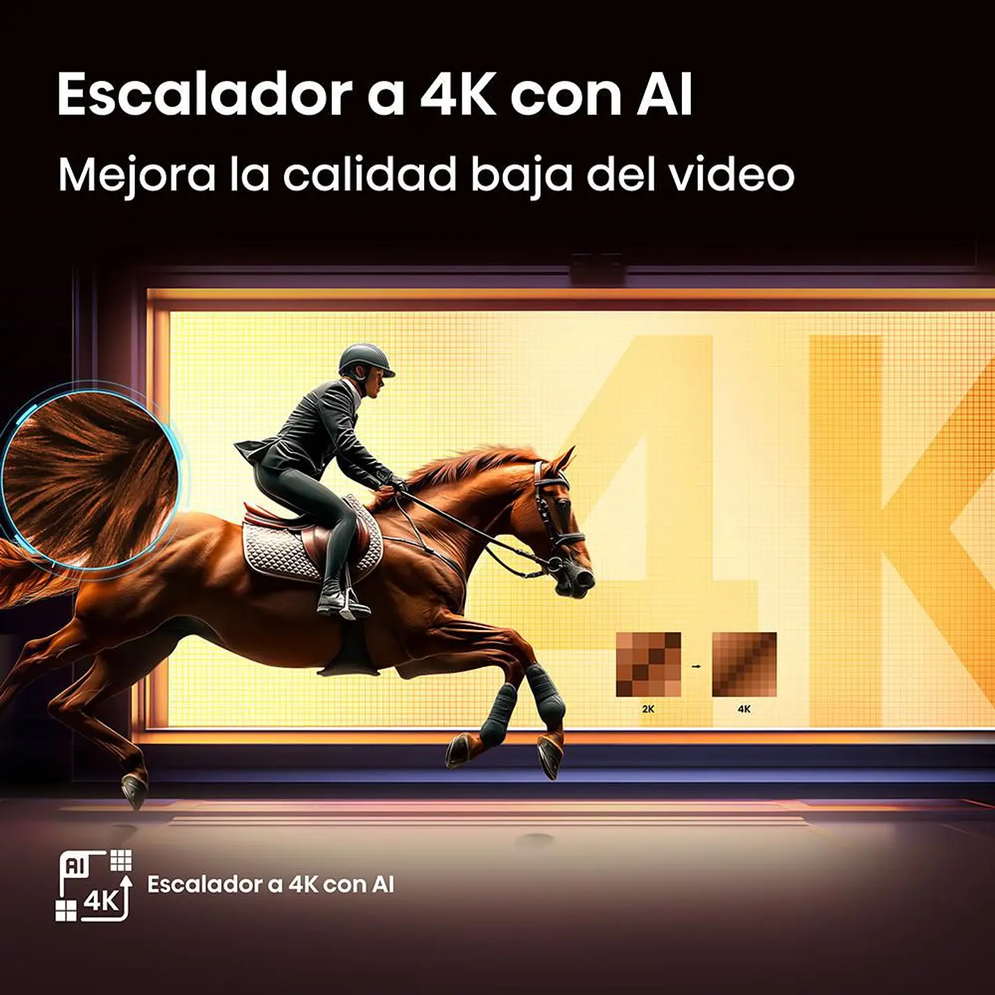 Televisor HISENSE 65 pulgadas LED Uhd4K Smart TV 65A6NV 5