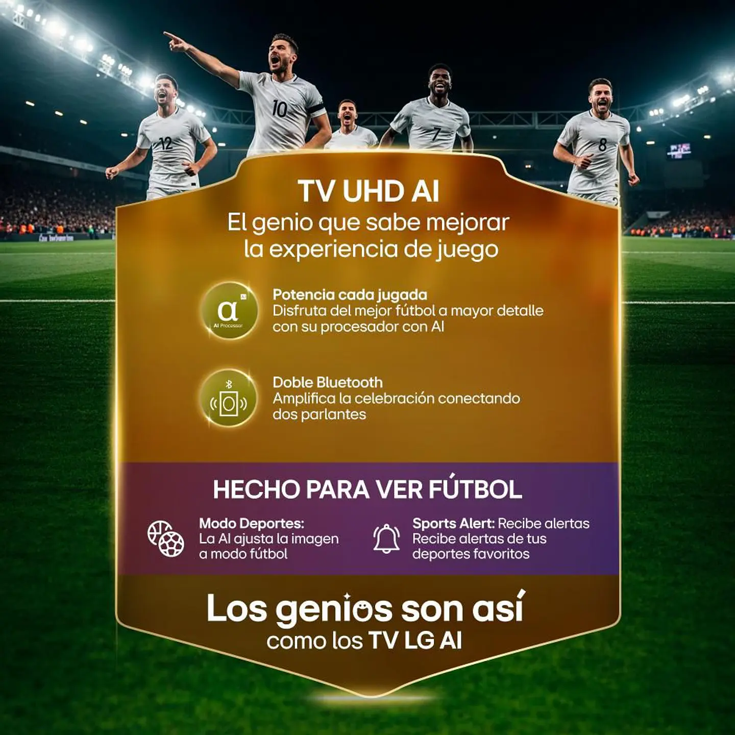 Televisor LG 75 pulgadas LED Uhd4K Smart TV 75UA8000PSB.AWC 3