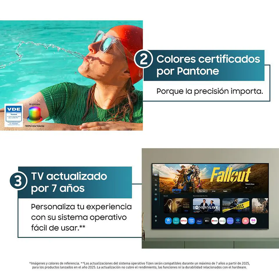 Televisor SAMSUNG 55 pulgadas QLED Uhd4K Smart TV QN55Q7FAAKXZL 3