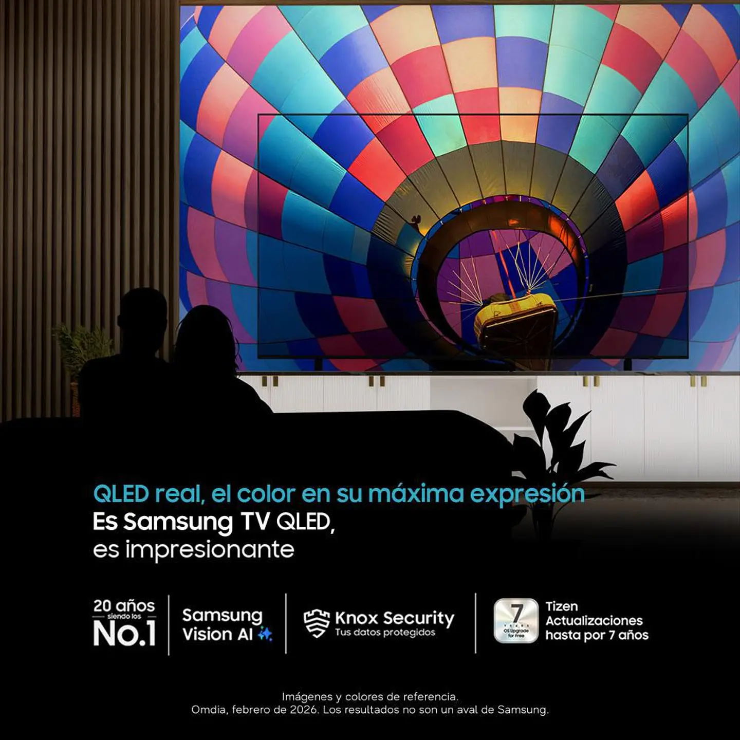 Televisor SAMSUNG 55 pulgadas QLED Uhd4K Smart TV QN55Q7FAAKXZL 4