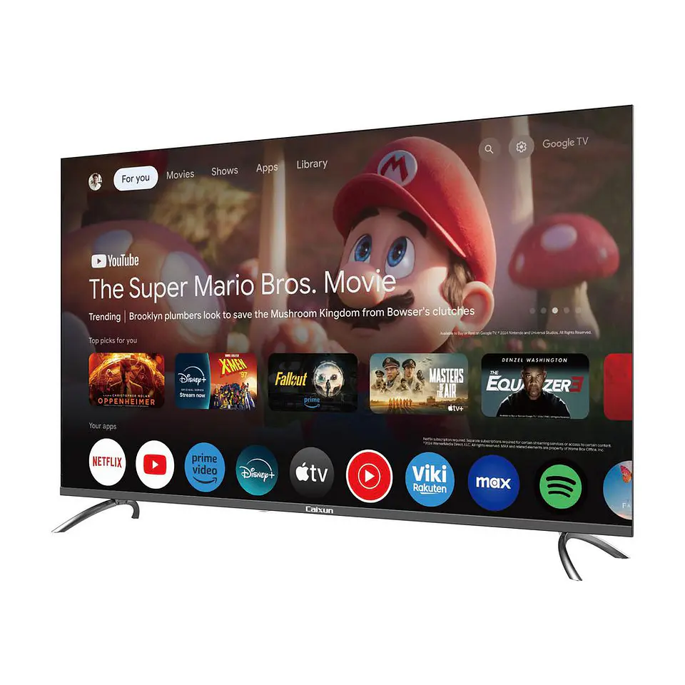 Televisor CAIXUN 55 pulgadas QLED Uhd4K Smart TV C55VAUGQ 5