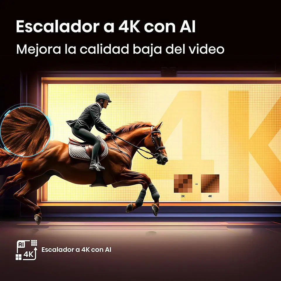 Televisor HISENSE 50 pulgadas QLED Uhd4K Smart TV 50Q6QV 6