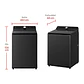 Lavadora C Superior 23 K Negra LG Carga Superior 23 kg (51 lb) WT23NBTX6P.ANBECOL - Miniatura 2