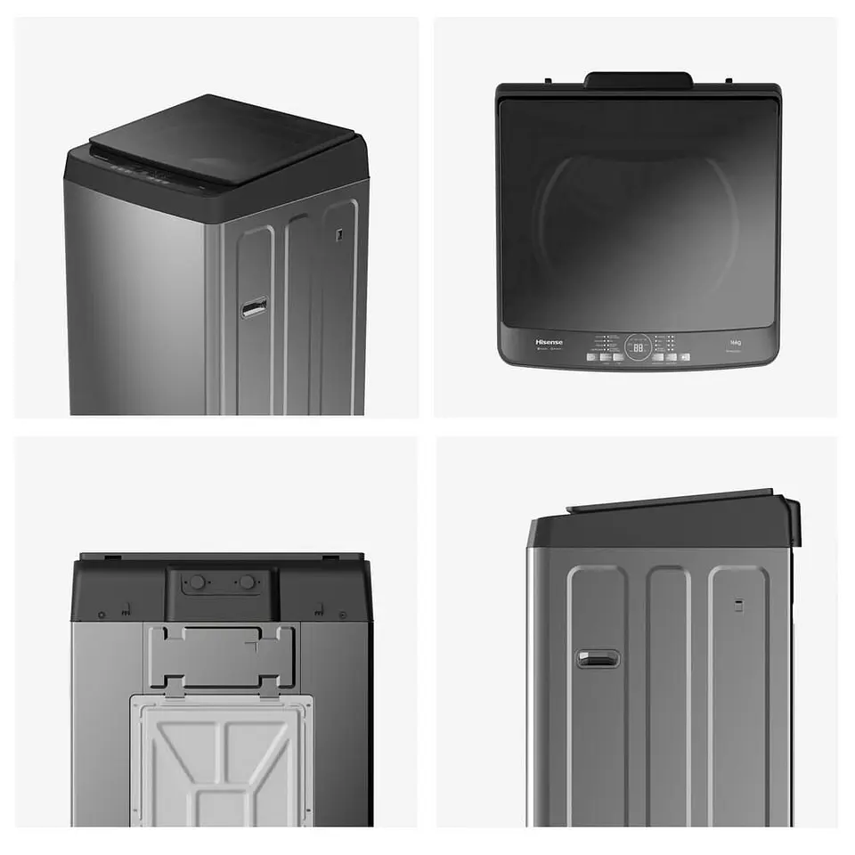 Lavadora HISENSE Carga Superior 14 kg (31 lb) WT5K14 4