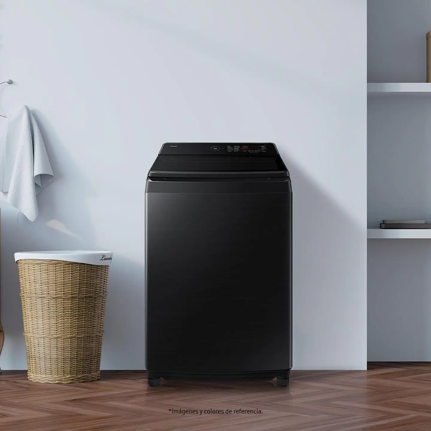 Lavadora SAMSUNG Carga Superior 17 kg (37 lb) WA80F17S8BCO 5