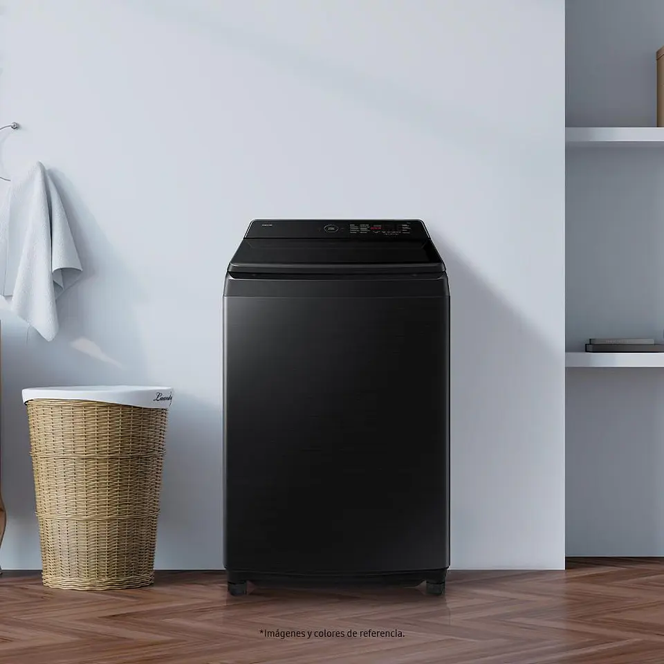 Lavadora SAMSUNG Carga Superior 17 kg (37 lb) WA80F17S8BCO 5