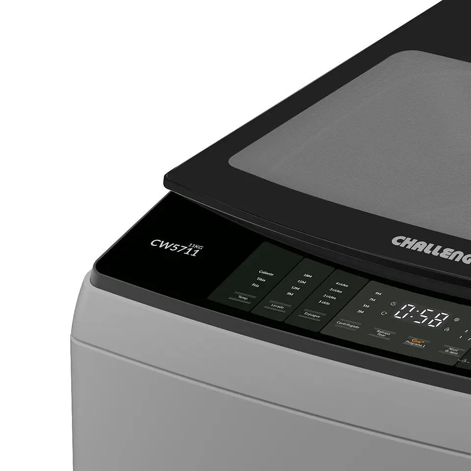 Lavadora CHALLENGER Carga Superior 11 kg (24lb) CW 5711 DGM 2