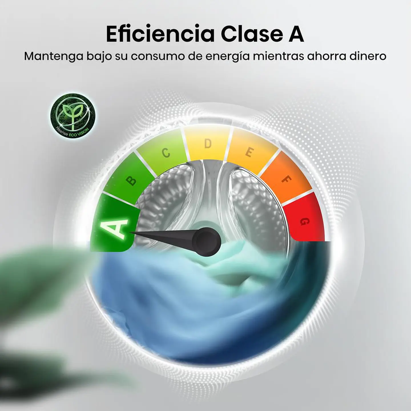 Lavadora Secadora HISENSE Eléctrica 15 Kg Lavado / 10 kg secado WD3S1543BT WD3S1543BT Titanium Gray 4