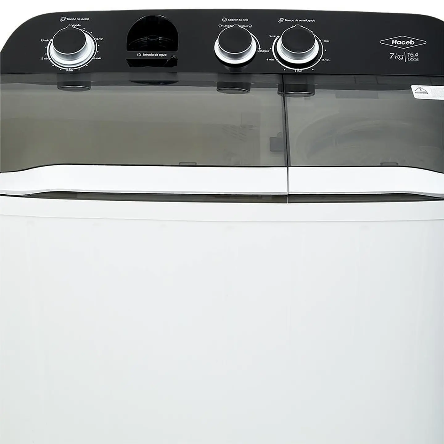 Lavadora HACEB Carga Superior 7 kg (15 lb) 9003009 5