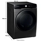 Secadora SAMSUNG Gas 22Kg DVG22C6370V/CO NEGRO - Miniatura 2