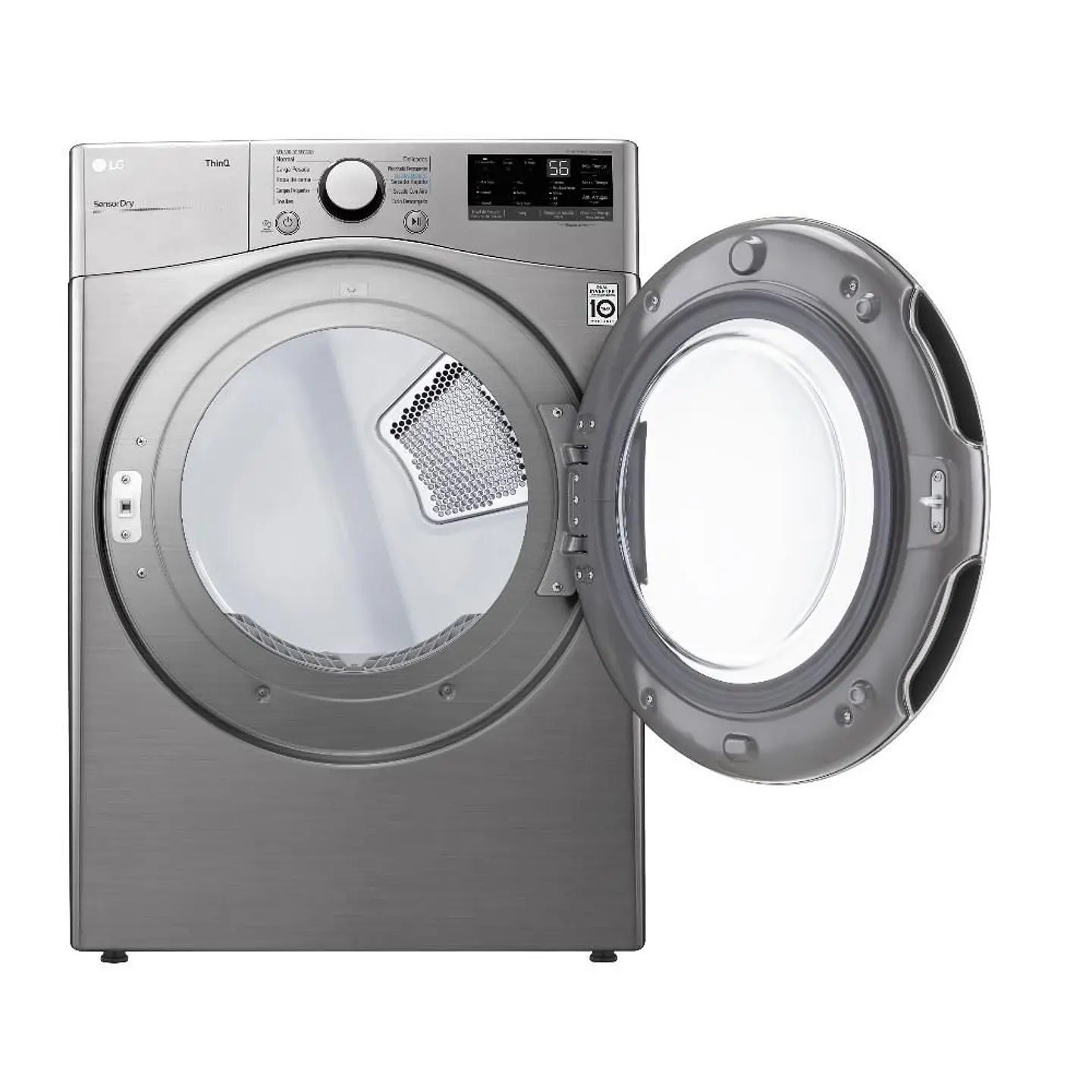 Secadora Carga Frontal 22kg/48lbs LG Gas 22 Kg DF22VV2R.ASSECOL DF22VV2R.ASSECOL Gris 3