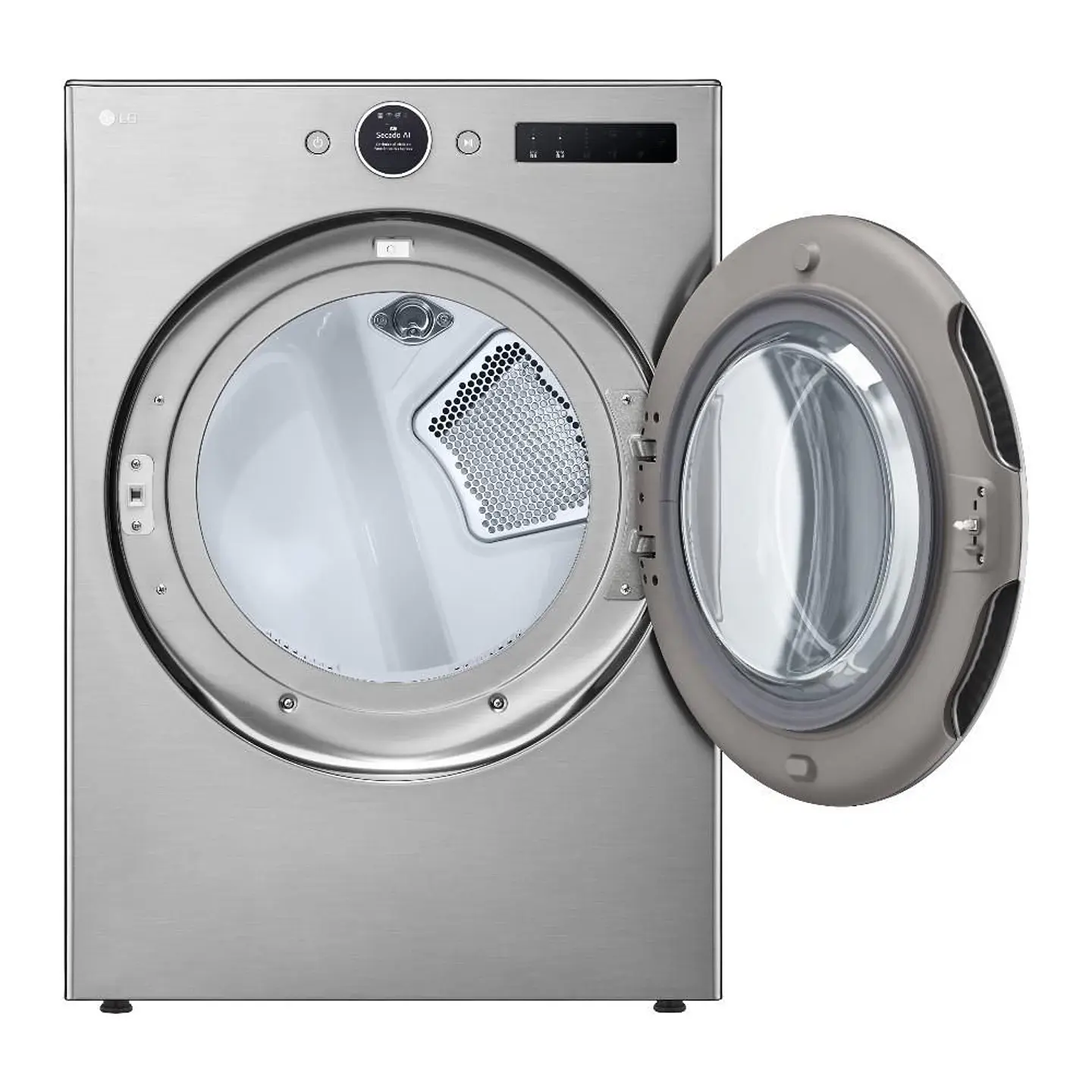 Secadora Carga Frontal 22kg/48lbs LG Gas 22 Kg DF22SFXS6BK.ASSECOL DF22SFXS6BK.ASSECOL GRIS 4