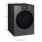 Secadora Carga Frontal SAMSUNG Gas 24 kg DV90F24UGSCO Gris - Miniatura 2