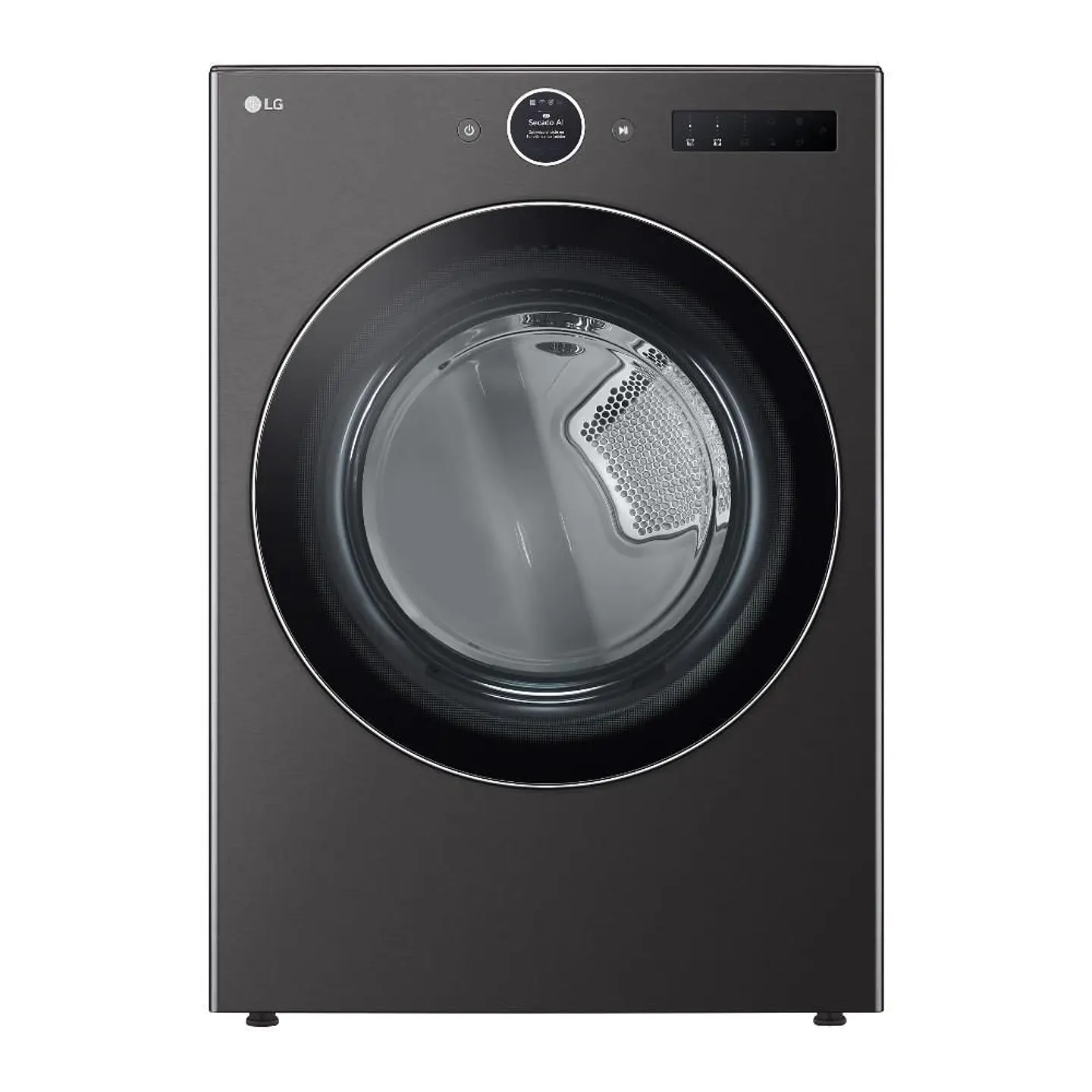 Secadora Carga Frontal 22kg/48lbs LG Gas 22 Kg DF22BFXS6BK.ABLECOL DF22BFXS6BK.ABLECOL Negra 4