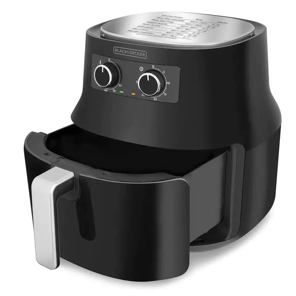 Freidora de Aire 4.5 Litros Negra /Black and Decker 2