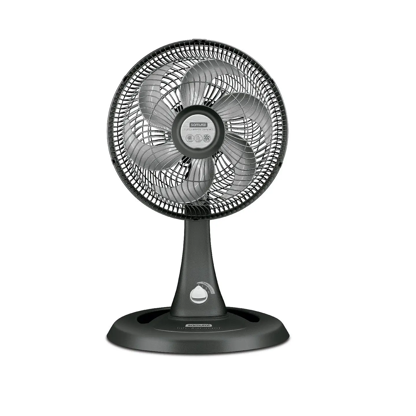 Ventilador Turbo Silence Compact 2 en 1 Negro / Samurai 3