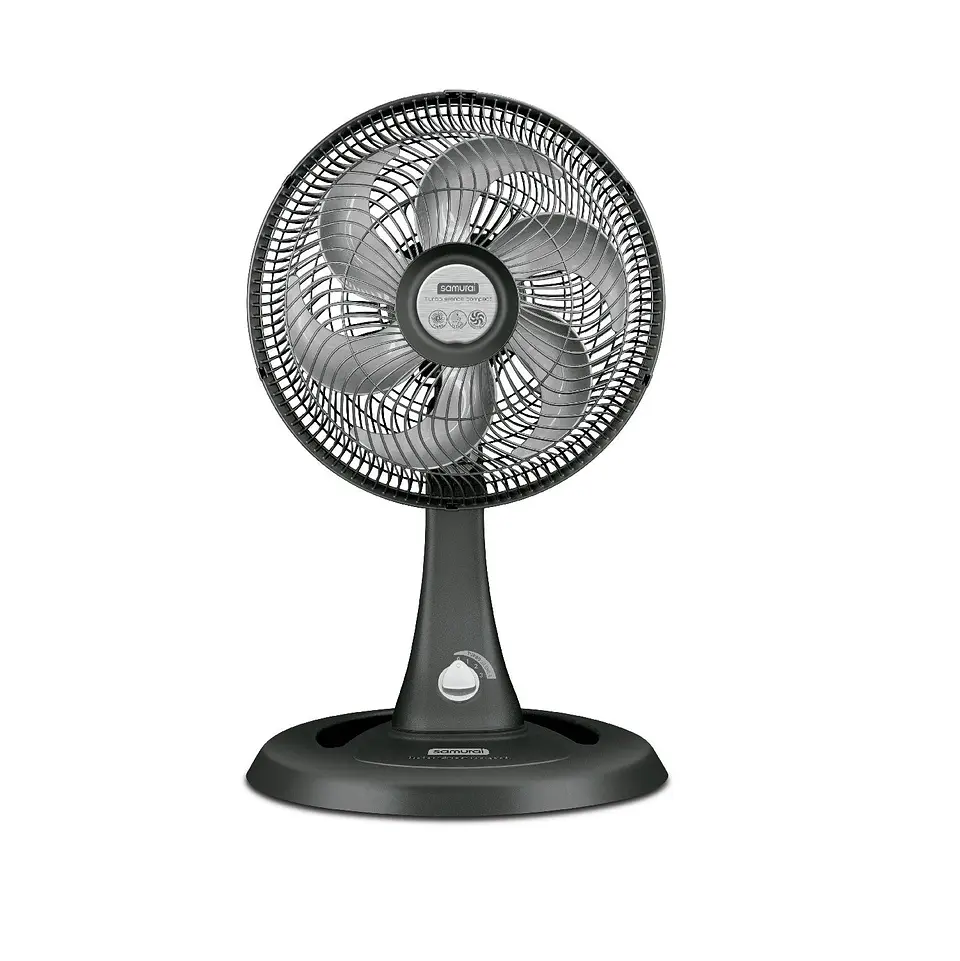 Ventilador Turbo Silence Compact 2 en 1 Negro / Samurai 3