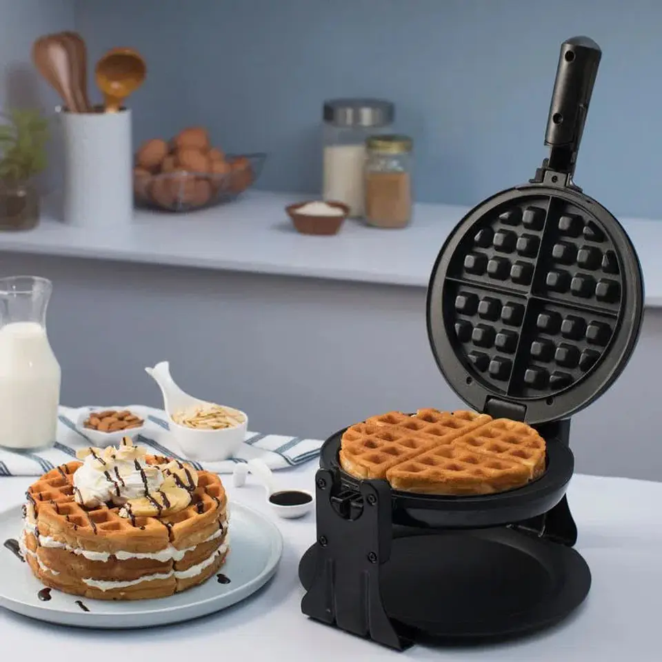 Waflera Estilo Belga Giratoria / Black and Decker 3
