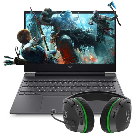 Computador Portátil Gamer Victus HP 15.6" Pulgadas fb0102la - AMD Ryzen 5 - RAM 8GB- Disco SSD 512 GB - Gris