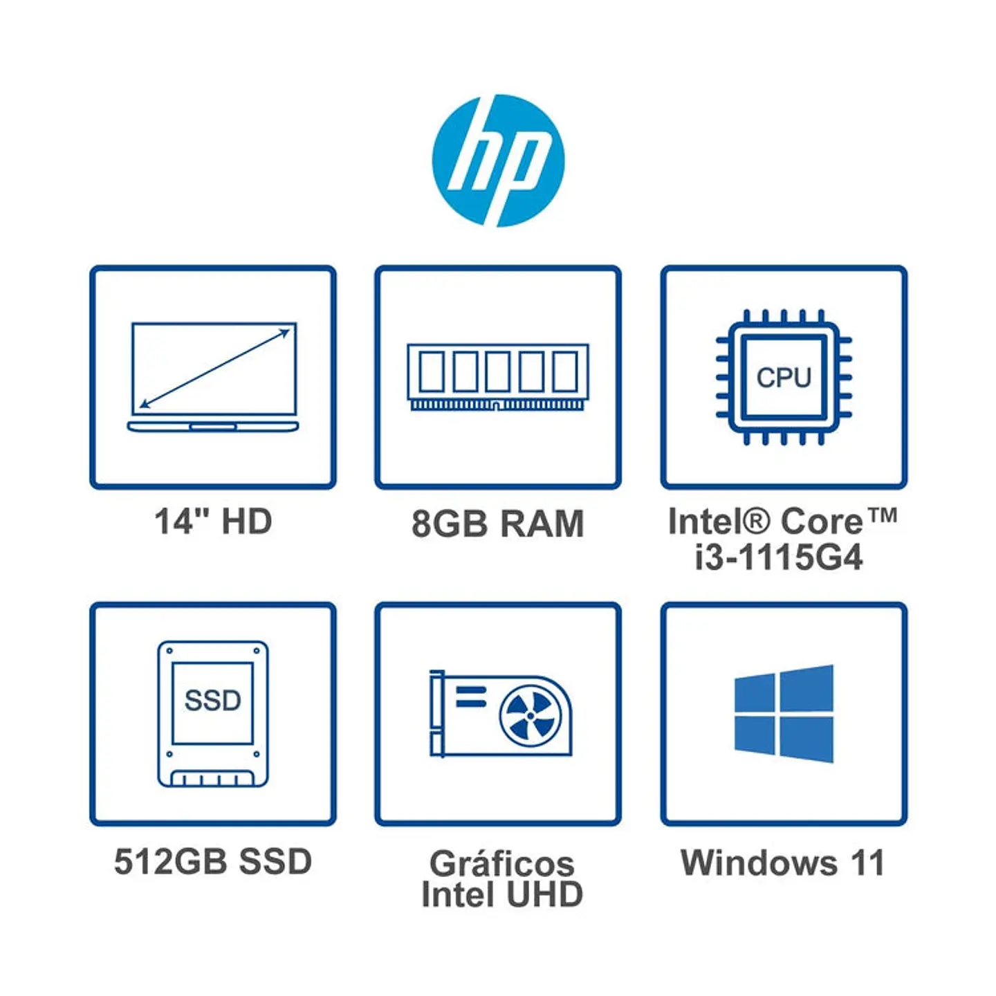 Computador Portátil HP 14