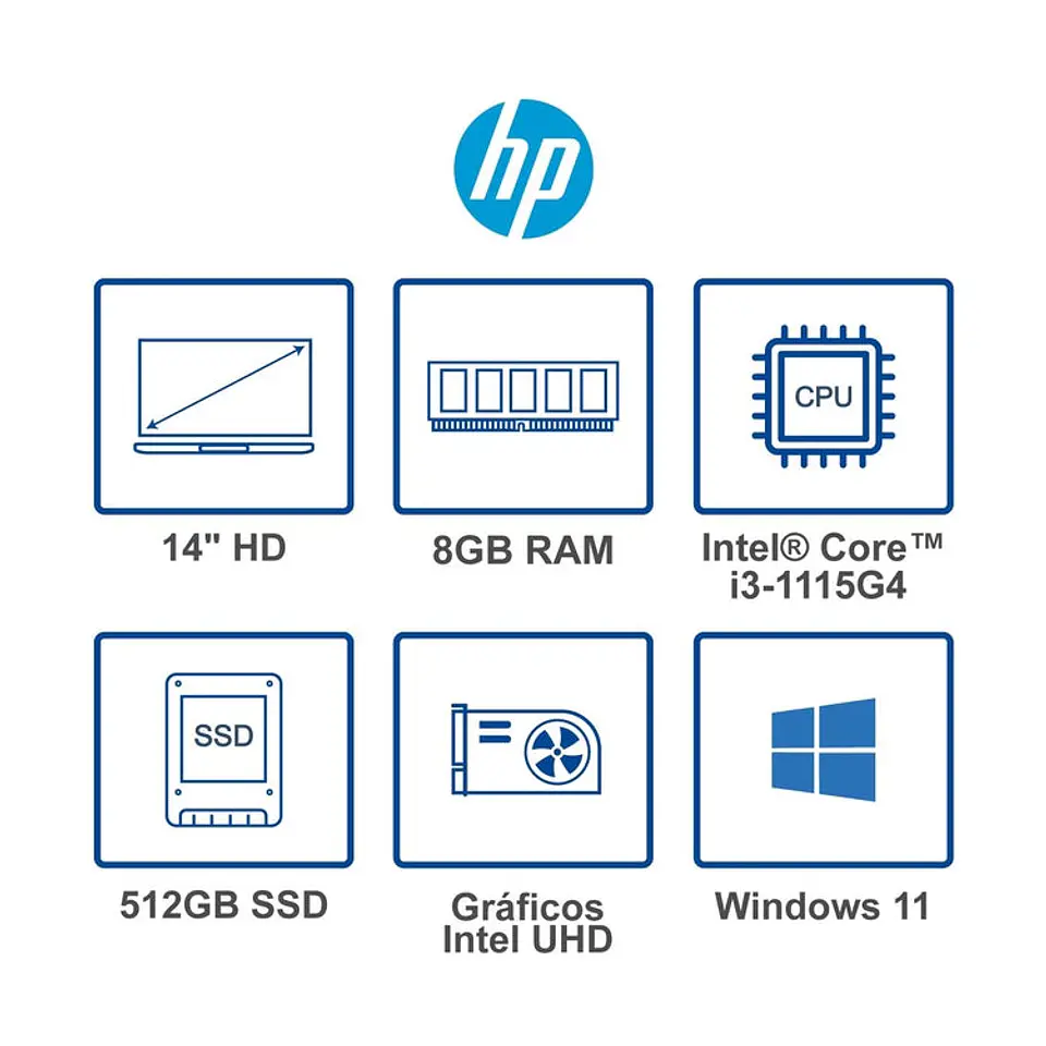 Computador Portátil HP 14