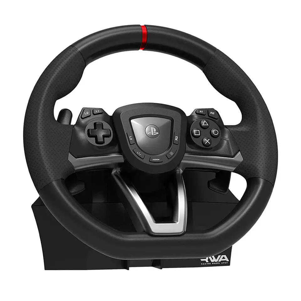 Volante de Carreras + Pedales HORI PS4|PS5|PC Apex Negro 1