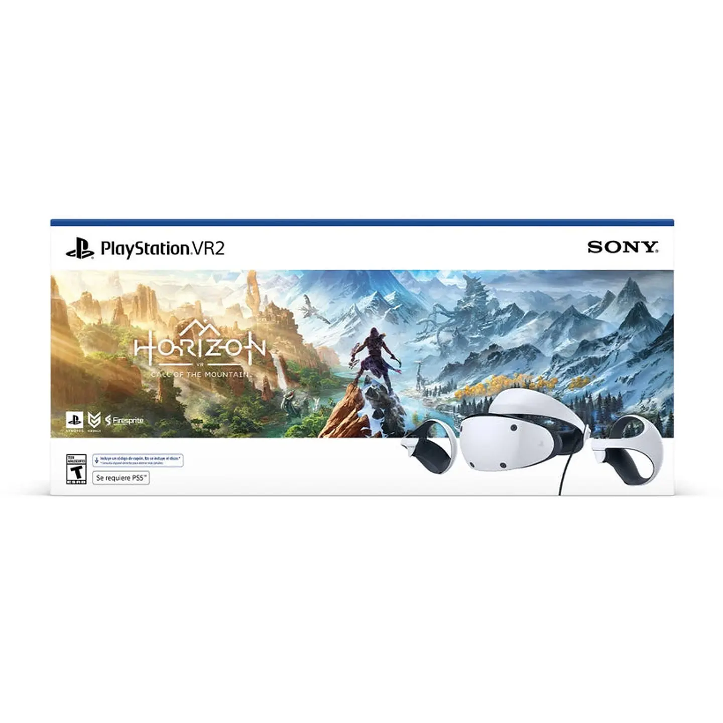 Bundle PLAYSTATION VR2 Horizon Call Of The Mountain Blanco|Negro 1