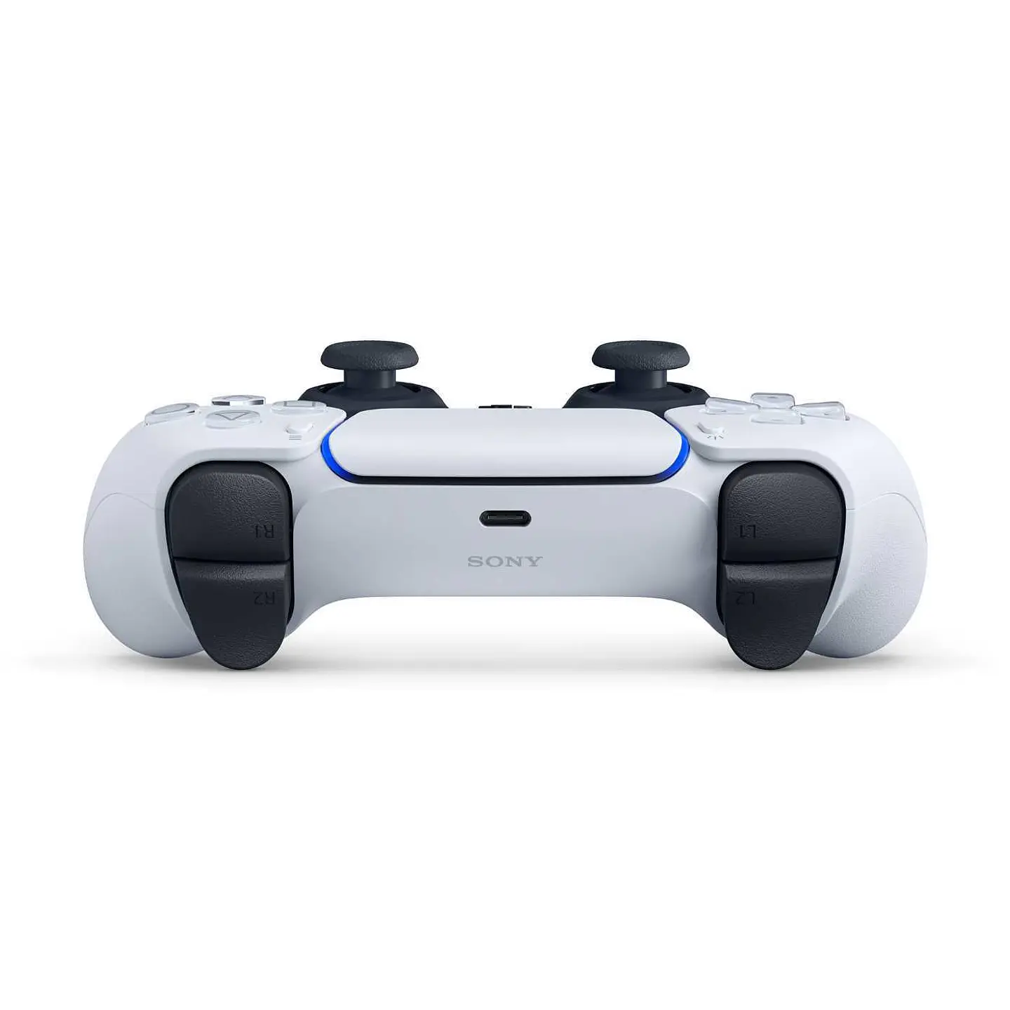 Control PLAYSTATION PS5 DualSense Blanco y Negro 4
