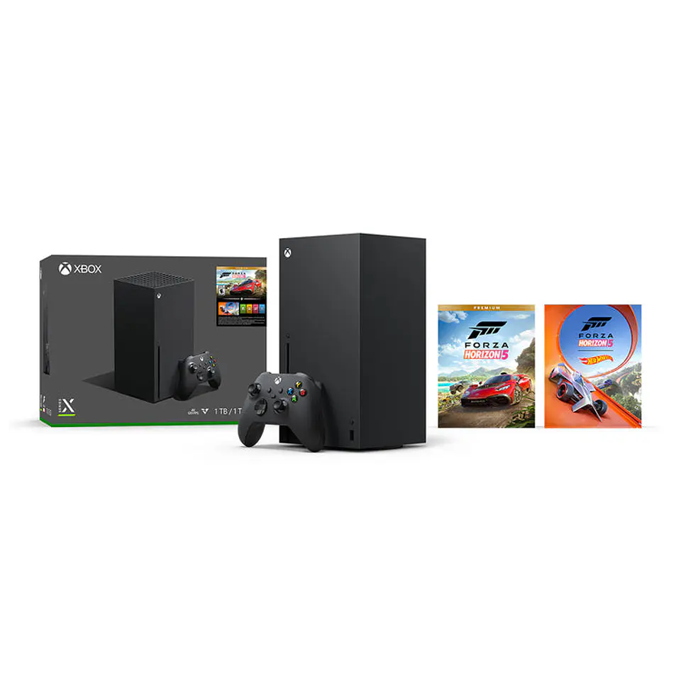 Consola XBOX Series X + 1 Control Inalámbrico + Paquete Forza Horizon 5 1