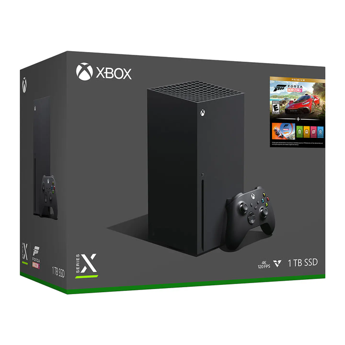 Consola XBOX Series X + 1 Control Inalámbrico + Paquete Forza Horizon 5 3