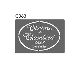 Stencil C063