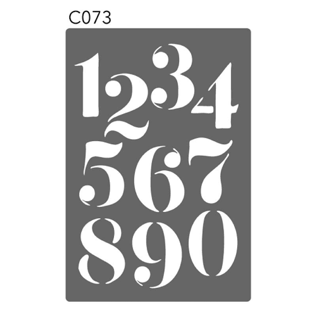 Stencil C073