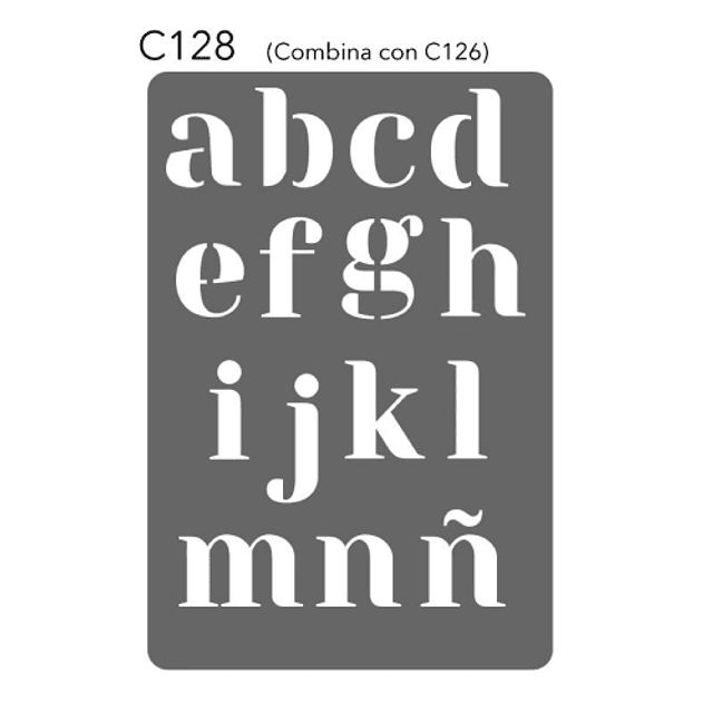 Stencil C128