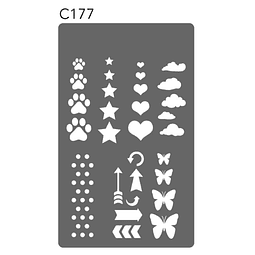 Stencil C177