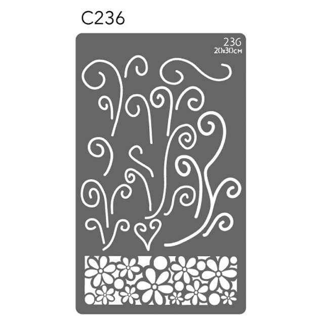 Stencil C236