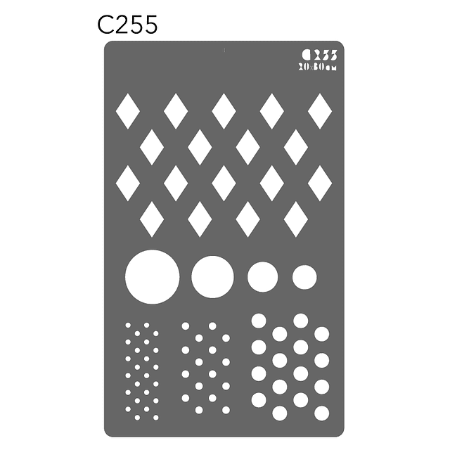 Stencil C255