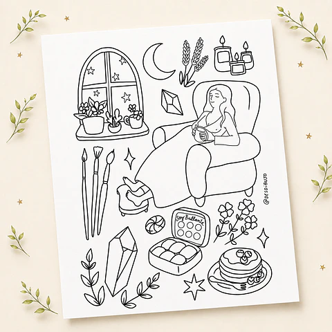 Mamá en paz - Ilustración 