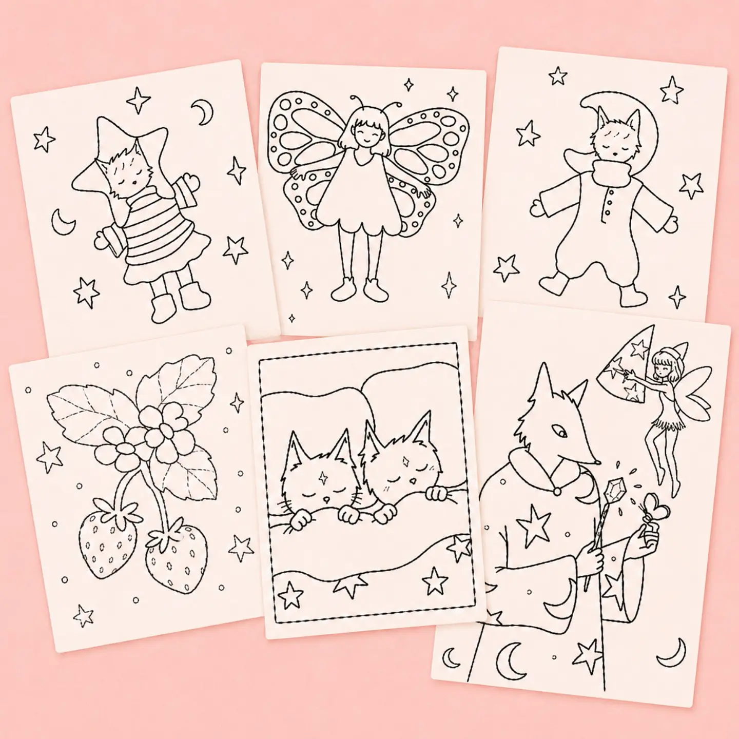 Pack Creativo 6 Ilustraciones ,Acurelas y más 4