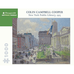 Rompecabezas 1000 Piezas Colin Campbell Cooper (New York Public Library, 1915 )