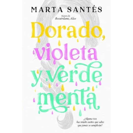 Dorado, Violeta Y Verde Menta