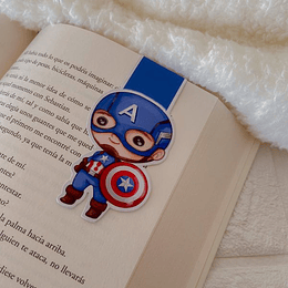 Marcapaginas Marvel: Capitan America