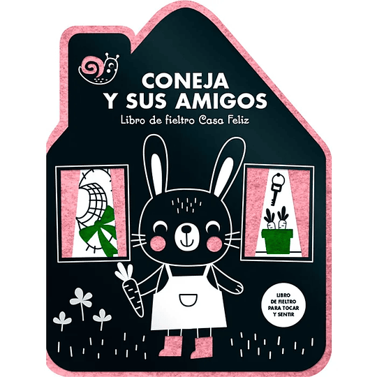 Conejo Y Sus Amigos Libro Fieltro Casa Feliz