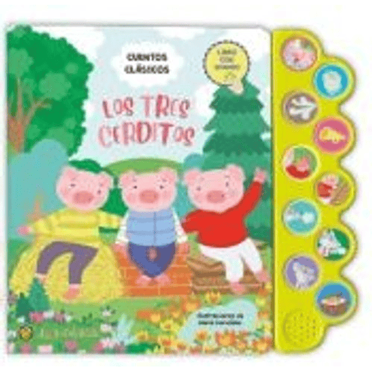 Los Tres Cerditos (Mundo De Sonidos)  	